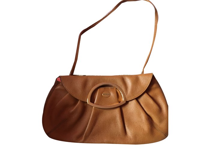 Mac Douglas Clutch bags Brown Leather  ref.44740