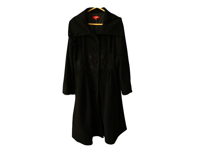 Rene Derhy Coats, Outerwear Black