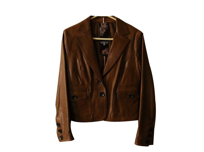 Oakwood Jackets Brown Leather  ref.44796