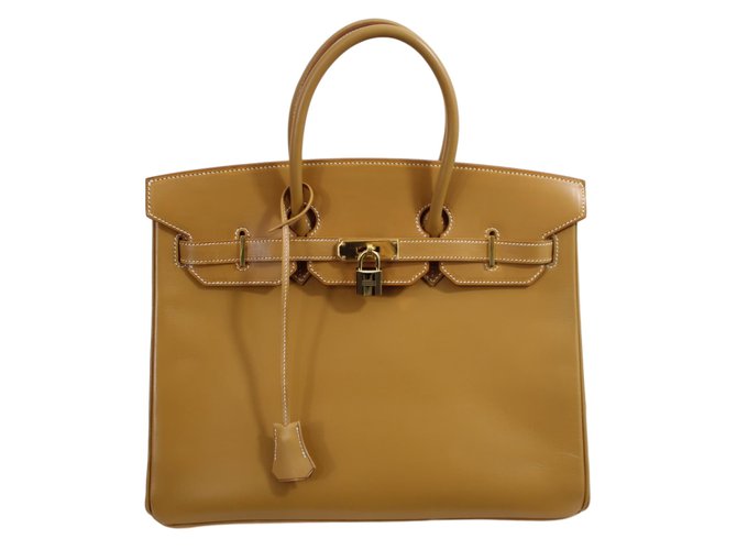 Hermès Birkin 35 Brown Leather  ref.44917