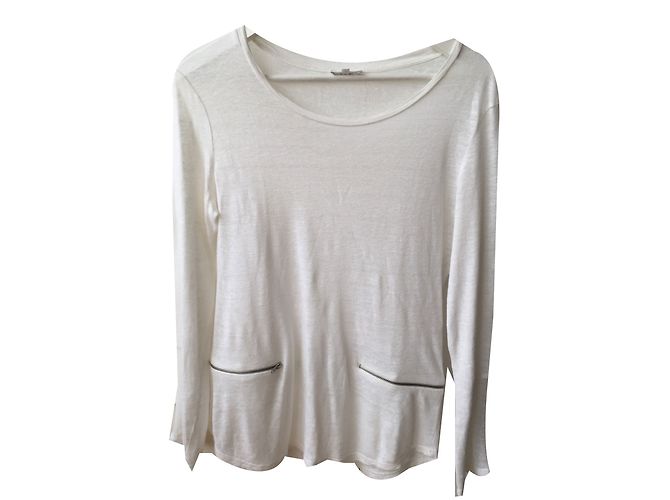 Claudie Pierlot Strickjacke Weiß