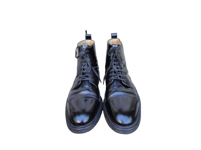 Kenzo Black Patent Leather Boots