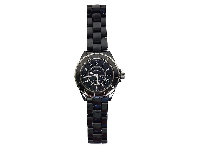 Chanel Montre Noir