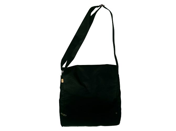 Borsa a valigetta Eres in pelle nera da uomo Nero