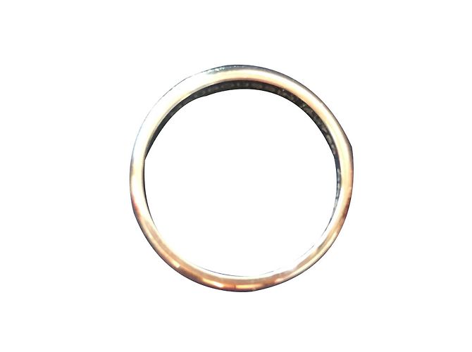 Anillo Mauboussin Enfin toi Oro Blanco y Diamante Talla 50