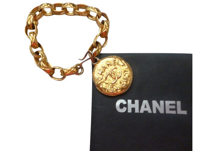 Chanel Braccialetto D'oro Placcato in oro  ref.45563
