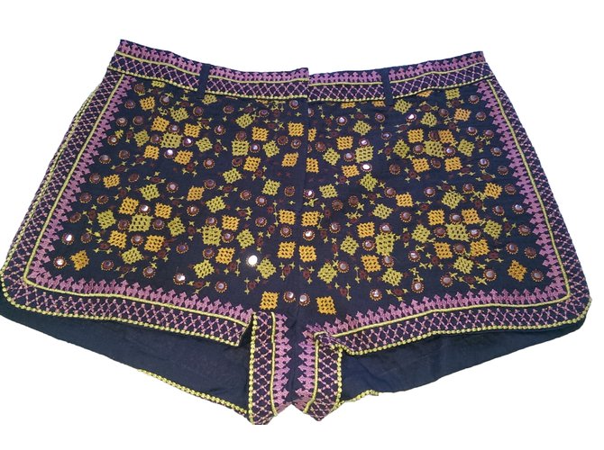 Antik Batik Sharlen short Coton Multicolore  ref.45597