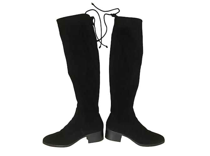 Zara Boots Black Synthetic  ref.45795