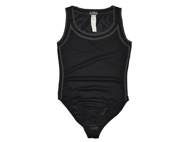 Gianni Versace Maillot de bain Polyamide Noir  ref.45826