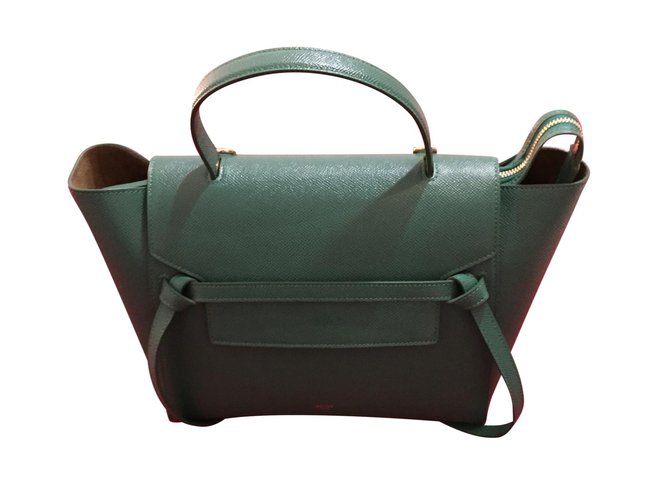 Celine Nano Belt Bag in Green