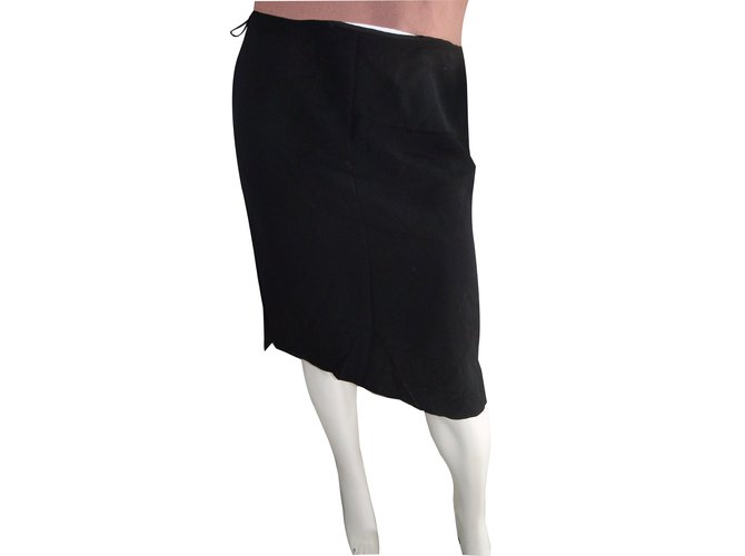 Chloé Skirts Black Silk  ref.46044
