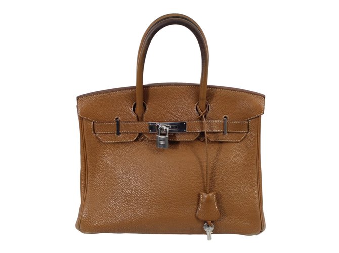 Hermès Birkin 30 Brown Leather  ref.46130