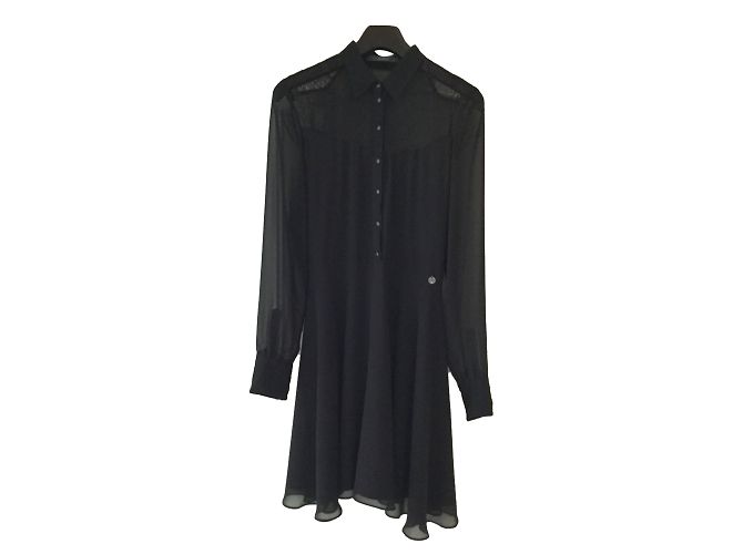 Abito Guess Nero con Pizzo
