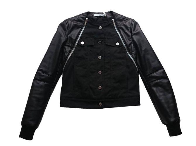 Givenchy Leather Jacket Black  ref.46145