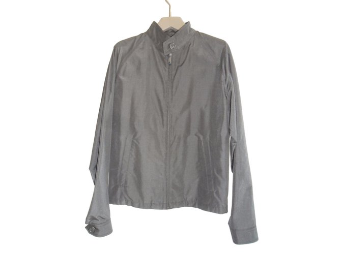 grey prada jacket