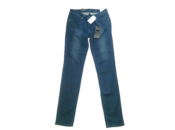 Levi's Jeans Blu Cotone Poliestere Elastan  ref.46168