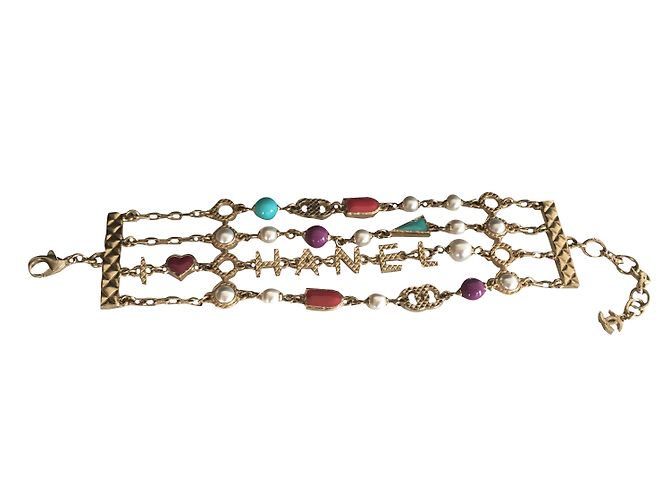 Chanel Pulseiras Multicor