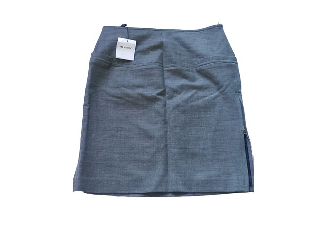 Lacoste Skirts Grey Wool Elastane Polyamide  ref.46600