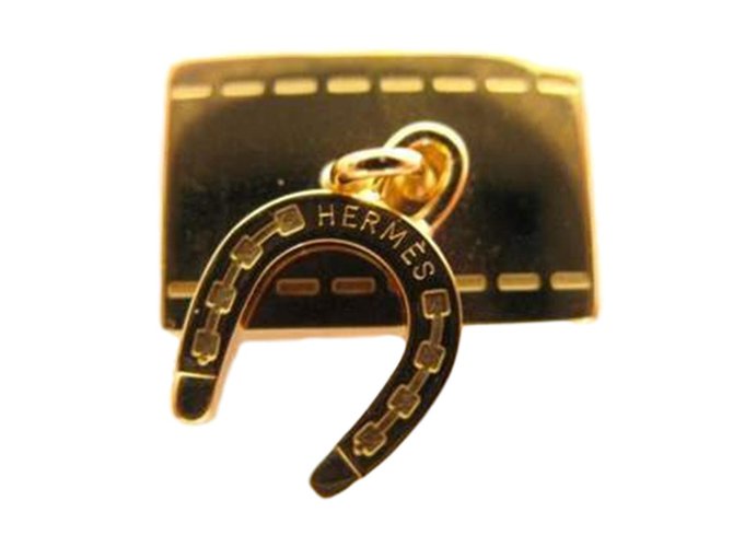 Hermès Ring of Twilly Golden Metal  ref.46628
