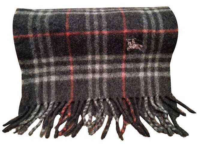 Burberry Sciarpe da uomo Multicolore Lana