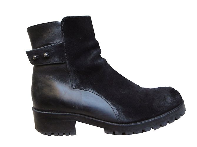 Autre Marque Accessoire Diffusion-Stiefeletten Schwarz