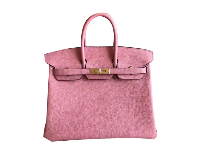 Hermès Birkin 25 - RARE Pink Leather  ref.46823