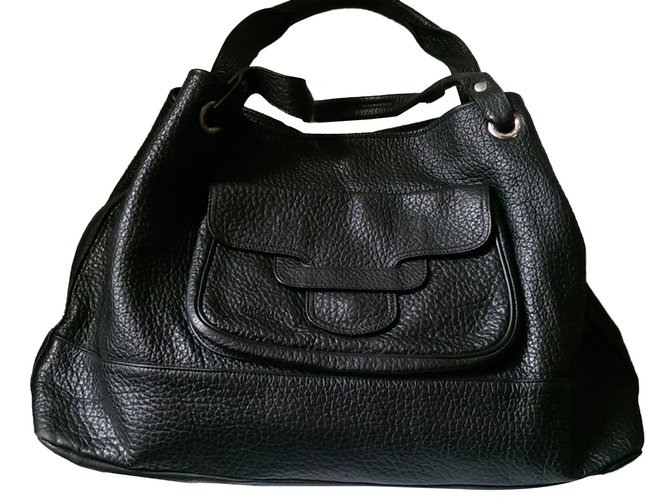 Autre Marque GROOM PARIS bag Black Leather  ref.46924