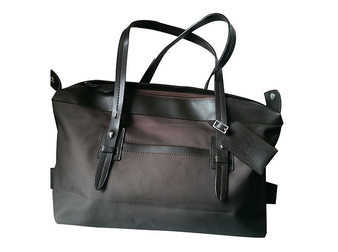 Bolso Gianfranco Ferré Marrón de Lona Marrón oscuro
