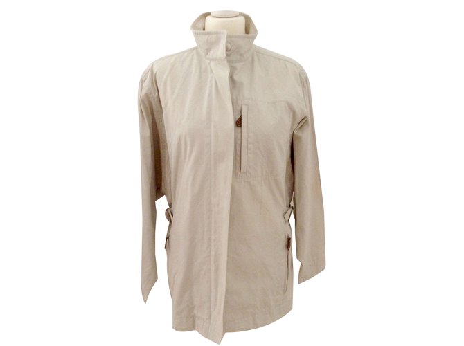 Hermès Jacket Beige Cotton  ref.46956