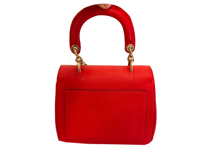 Be Dior Red Leather  ref.47013