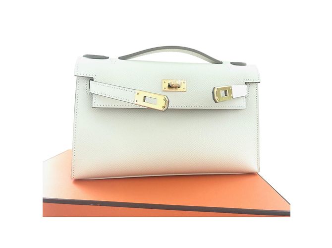 Hermès Kelly Mini Weiß