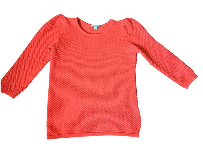Cos Sweater Orange Cotton  ref.47059