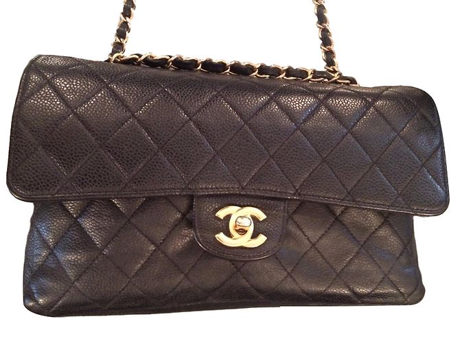 Chanel Timeless Medium caviar Black