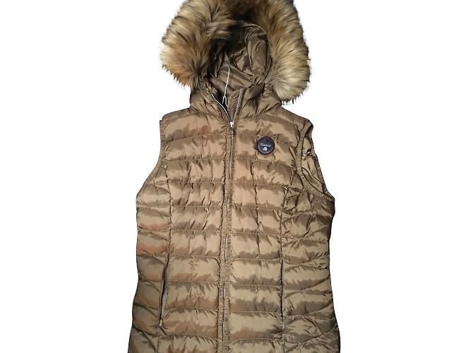 Napapijri Sleeveless Jacket Copper Polyester M
