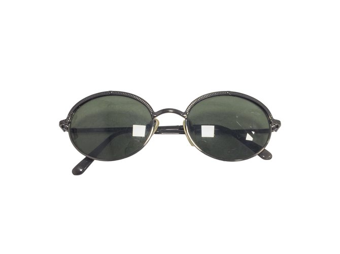 Moschino Oculos escuros Cinza antracite Metal  ref.47290