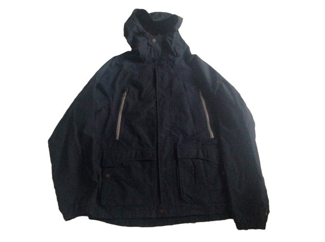 Timberland Giacche blazer Blu navy Cotone  ref.47324