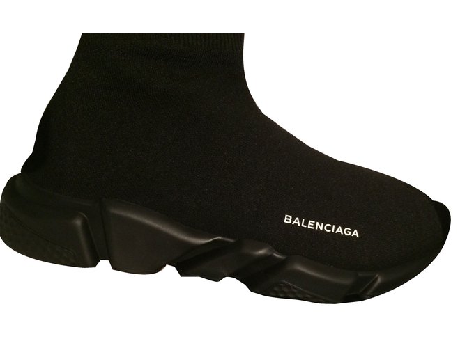 Balenciaga zapatillas Negro Sintético  ref.47325