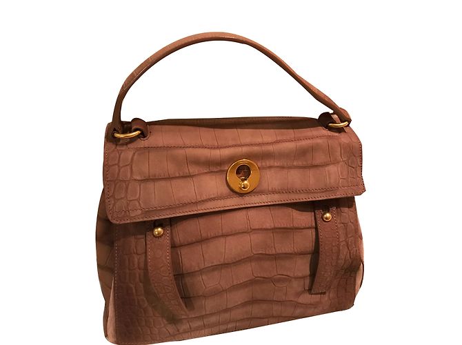 Yves Saint Laurent Muse Two Daim Marron Clair 
