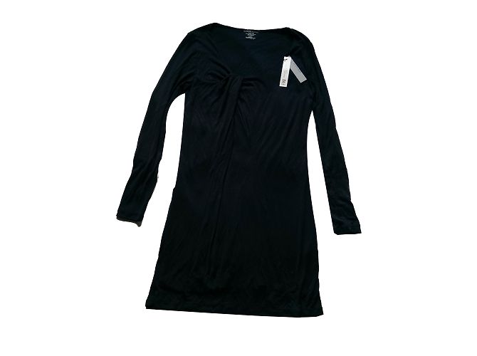 Abito Majestic in seta e viscosa blu navy Taglia 3
