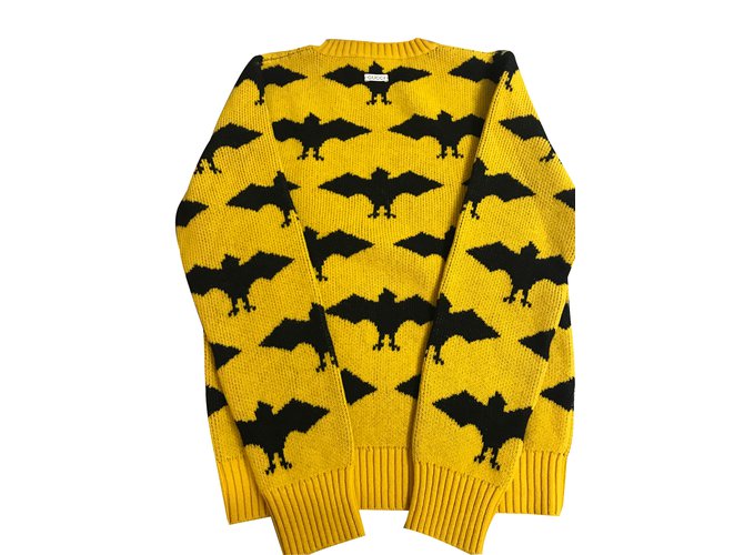 Gucci Bat Yellow Wool  ref.47463