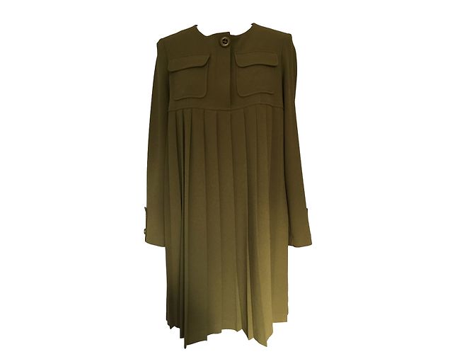Mademoiselle Tara Vestidos Caqui