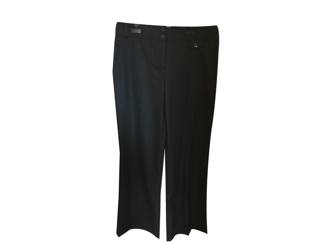 CAROLL Pantalons Polyester Noir  ref.47550