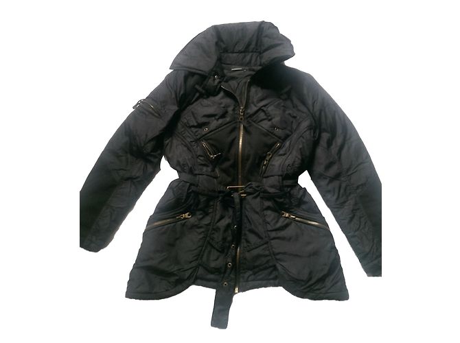 Gaetano Navarra Coats, Outerwear Black