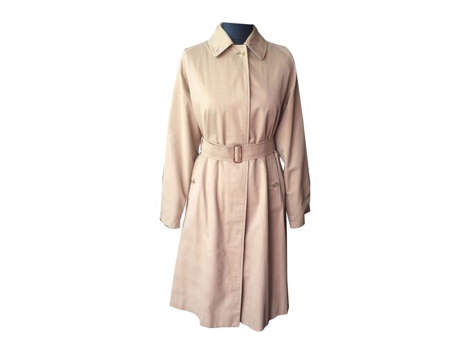 Burberry Trench coats Beige Cotton  ref.47653
