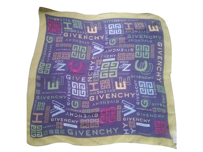 Givenchy Seidenschal mehrfarbig Mehrfarben 