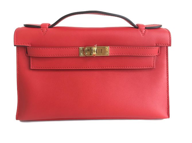 Kelly Hermès Pochette Rosso
