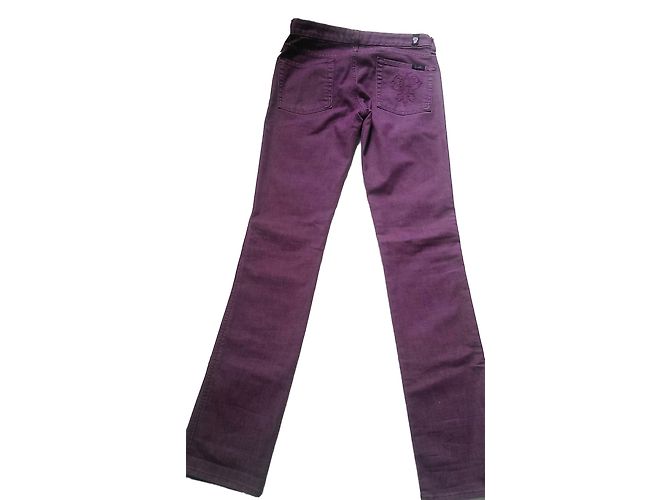Jeans a gamba dritta Emilio Pucci viola Porpora
