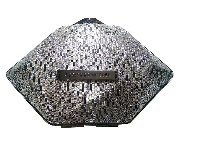 Pochette Adolfo Dominguez Argento