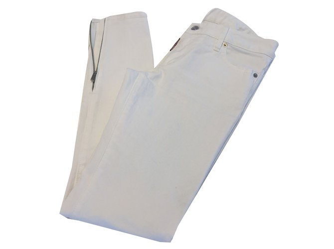 Dsquared2 Jeans White Cotton  ref.48176