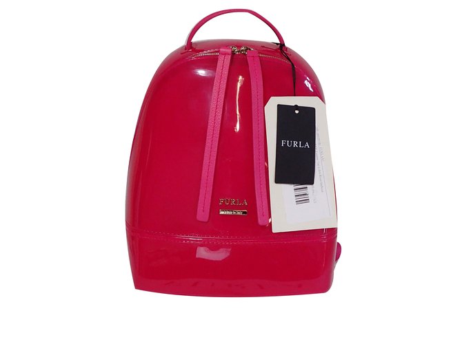 Furla Backpacks Pink Plastic  ref.48456